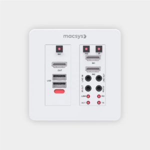 AVNEX-W80K-T/R<br>4k 60Hz Integrated Transmitter/Receiver panel with Network Backup, KVM & OSD Menu